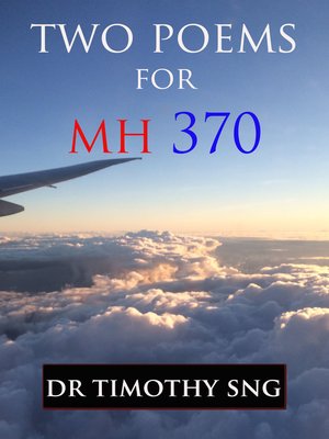 cover image of Two Poems for MH370